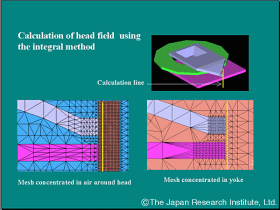 Magnetic field calculation with JMAG