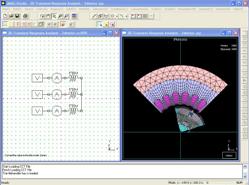 2D transient response analysis - 2D motor